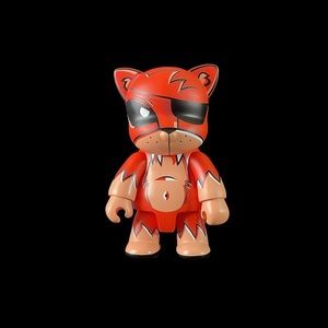 Toxic Swamp Cat Qee Red - Joe Ledbetter x Toy2R
